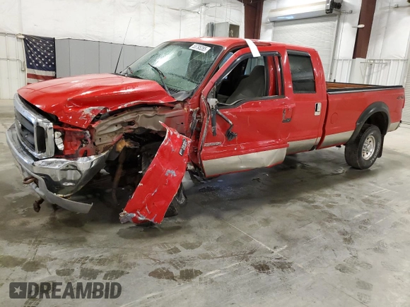 2003 Ford F-350 XL with VIN 1FTSW31P23ED11960, listed as a Copart auction lot 55795285 with 264,927 mi miles and Salvage title. Bid and sale history available at DreamBid. Image 1.