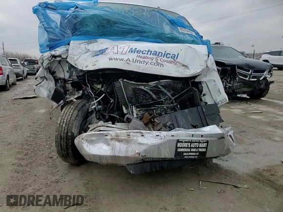 2014 Chevrolet Express Cargo Van with VIN 1GCWGFCB9E1137591, listed as a Copart auction lot 85784424 with 0 mi miles and Salvage Title. Bid and sale history available at carsss.com. Image 11.