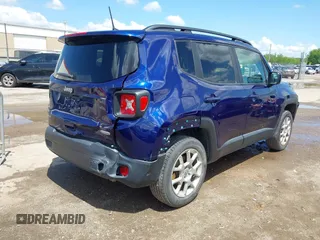 2019 Jeep Renegade Latitude with VIN ZACNJBBB9KPK71713, listed as a IAAI auction lot 42114585 with 109,630 mi miles and . Bid and sale history available at DreamBid. Image 4.