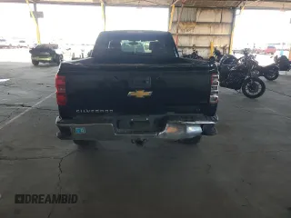 2015 Chevrolet Silverado 1500 LT with VIN 1GCVKREC5FZ426830, listed as a Copart auction lot 55342855 with 155,193 mi miles and Salvage Title. Bid and sale history available at carsss.com. Image 6.