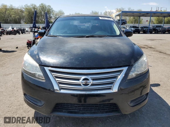 2014 Nissan Sentra S with VIN 3N1AB7AP0EY277489, listed as a Copart auction lot 63911854 with 110,650 mi miles and Salvage Title. Bid and sale history available at DreamBid. Image 5.