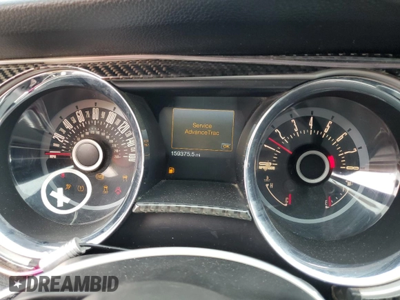2013 Ford Mustang GT with VIN 1ZVBP8CF6D5231252, listed as a Copart auction lot 54175535 with 159,375 mi miles and Salvage title. Bid and sale history available at DreamBid. Image 9.