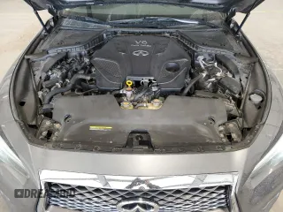 2019 Infiniti Q50 3.0t LUXE with VIN JN1EV7AR3KM590707, listed as a Copart auction lot 47486755 with 58,154 mi miles and Salvage Title. Bid and sale history available at carsss.com. Image 11.