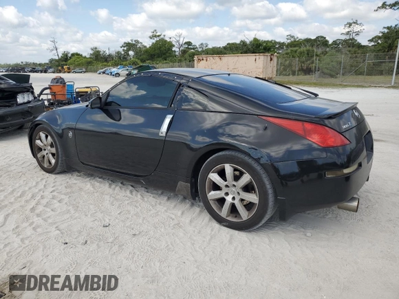 2003 Nissan 350Z Touring z VIN JN1AZ34E63T003086, wystawiony jako Copart lot #54011315 z przebiegiem 222 583 mil mil oraz Szkoda całkowita • Salvage title. Historia ofert i sprzedaży dostępna na DreamBid. Obrazek 2.