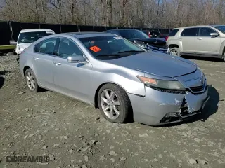 2013 Acura TL Tech with VIN 19UUA8F55DA007236, listed as a Copart auction lot 43901035 with 0 mi miles and Salvage Title. Bid and sale history available at carsss.com. Image 10.