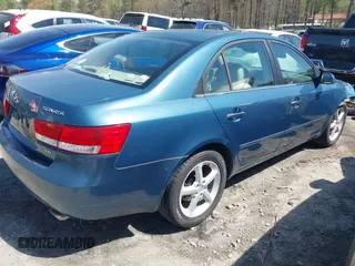 2006 Hyundai Sonata GLS with VIN 5NPEU46F76H077442, listed as a IAAI auction lot 41902475 with 204,978 mi miles and . Bid and sale history available at DreamBid. Image 4.