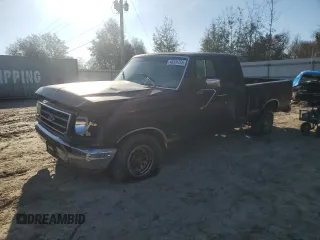 1991 Ford F-150 with VIN 1FTEX15N6MKB37563, listed as a Copart auction lot 46324765 with 35,884 mi miles and Salvage Title. Bid and sale history available at carsss.com. Image 1.