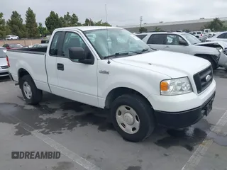 2007 Ford F-150 XL with VIN 1FTRF12207NA68967, listed as a IAAI auction lot 42454480 with 61,881 mi miles and . Bid and sale history available at DreamBid. Image 1.