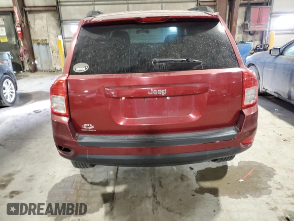 2011 Jeep Compass with VIN 1J4NT1FA1BD159862, listed as a Copart auction lot 42010635 with 114,243 mi miles and Salvage Title. Bid and sale history available at carsss.com. Image 6.