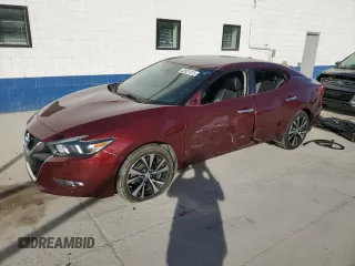 2018 Nissan Maxima SL with VIN 1N4AA6AP3JC403234, listed as a Copart auction lot 50927075 with 69,158 mi miles and Salvage title. Bid and sale history available at DreamBid. Image 1.
