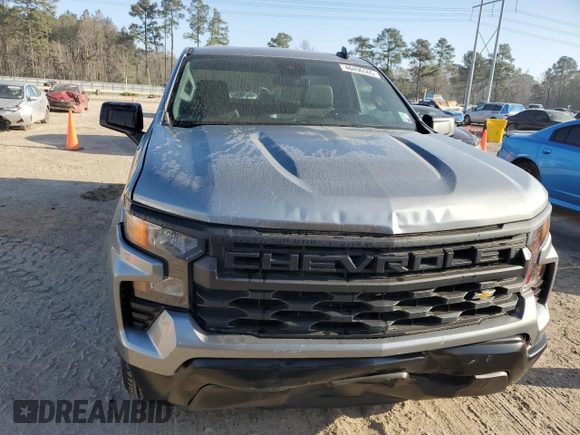 2024 Chevrolet Silverado 1500 Work Truck with VIN 3GCNAAED5RG132104, listed as a Copart auction lot 48496565 with 17 mi miles and Salvage Title. Bid and sale history available at carsss.com. Image 5.
