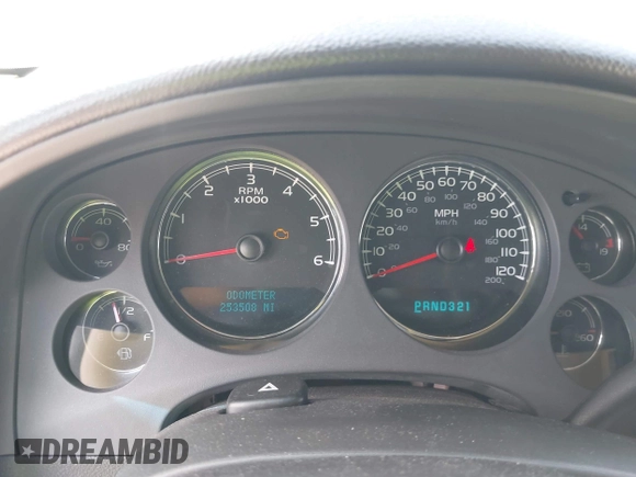 2007 Chevrolet Tahoe LTZ with VIN 1GNFC13007R232128, listed as a IAAI auction lot 42629224 with 253,508 mi miles and . Bid and sale history available at DreamBid. Image 7.