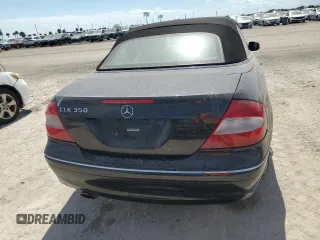 2008 Mercedes-Benz CLK 350 with VIN WDBTK56F28F251092, listed as a Copart auction lot 75079744 with Not Provided miles and Salvage Title. Bid and sale history available at DreamBid. Image 6.