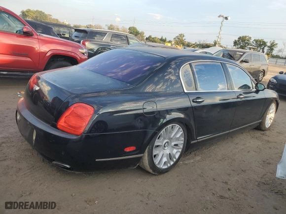 2006 Bentley Continental Flying Spur with VIN SCBBR53W06C036244, listed as a Copart auction lot 74287554 with 0 mi miles and Clean Title. Bid and sale history available at carsss.com. Image 3.
