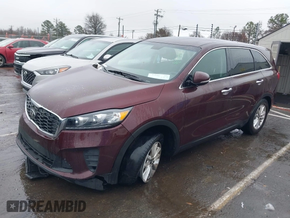 2020 Kia Sorento LX with VIN 5XYPG4A5XLG615276, listed as a IAAI auction lot 38376505 with 111,781 mi miles and . Bid and sale history available at DreamBid. Image 17.