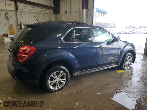 2016 Chevrolet Equinox LT with VIN 2GNALCEK7G1169509, listed as a Copart auction lot 44738675 with 136,766 mi miles and Salvage Title. Bid and sale history available at carsss.com. Image 3.