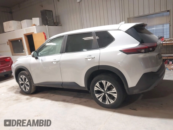 2022 Nissan Rogue SV with VIN 5N1BT3BB4NC701092, listed as a IAAI auction lot 41232860 with 65,099 mi miles and . Bid and sale history available at DreamBid. Image 14.