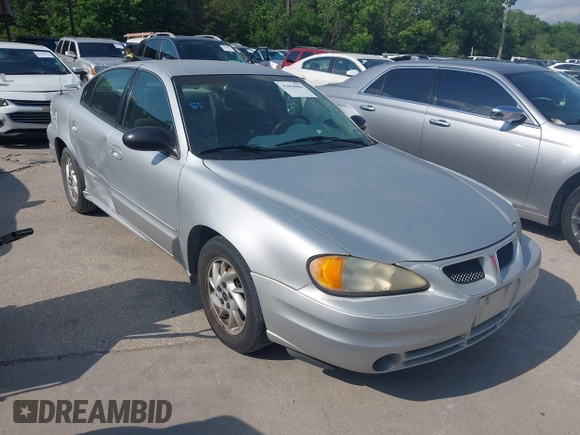 2003 Pontiac Grand Am SE1 with VIN 1G2NF52F03C278763, listed as a IAAI auction lot 42058886 with 226,926 mi miles. Bid and sale history available at carsss.com. Image 1.
