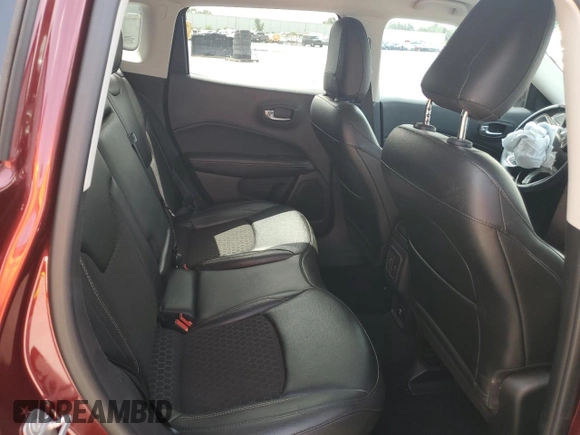 2021 Jeep Compass Latitude with VIN 3C4NJCBB1MT505377, listed as a Copart auction lot 59746895 with 44,217 mi miles and Non repairable. Bid and sale history available at DreamBid. Image 11.
