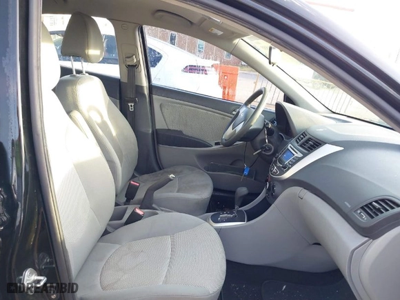 2012 Hyundai Accent GLS with VIN KMHCT4AE3CU223311, listed as a IAAI auction lot 41866880 with 121,701 mi miles. Bid and sale history available at carsss.com. Image 5.