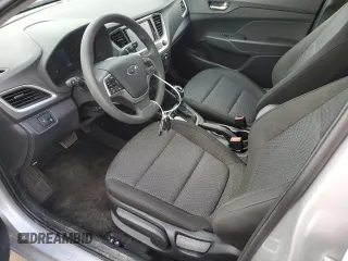 2022 Hyundai Accent SEL with VIN 3KPC24A61NE180525, listed as a Copart auction lot 42200263 with 7,539 mi miles. Bid and sale history available at carsss.com. Image 7.