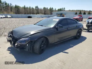 2015 BMW 6 Series 640i xDrive z VIN WBA6B8C53FD453909, wystawiony jako Copart lot #55292765 z przebiegiem 84 971 mil mil oraz Szkoda całkowita • Salvage title. Historia ofert i sprzedaży dostępna na DreamBid. Obrazek 1.