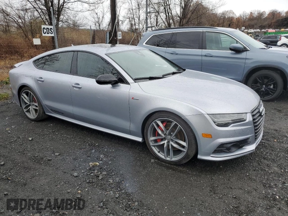 2017 Audi A7 Premium Plus with VIN WAUW3AFC6HN032682, listed as a Copart auction lot 82169794 with 47,973 mi miles and Non Repairable. Bid and sale history available at carsss.com. Image 4.