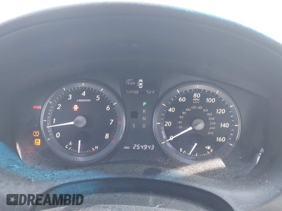 2011 Lexus ES with VIN JTHBK1EG3B2445238, listed as a IAAI auction lot 41823513 with 254,943 mi miles. Bid and sale history available at carsss.com. Image 7.