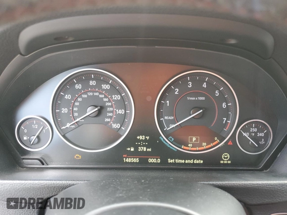 2014 BMW 3 Series 335i xDrive with VIN WBA3B9G53ENR92266, listed as a Copart auction lot 58800785 with 148,565 mi miles and Clean title. Bid and sale history available at DreamBid. Image 9.