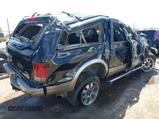 2005 Ford Excursion Eddie Bauer with VIN 1FMSU45P95ED47066, listed as a IAAI auction lot 41897867 with 171,969 mi miles and . Bid and sale history available at DreamBid. Image 4.