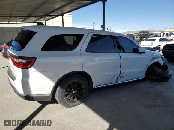 2019 Dodge Durango SXT Plus with VIN 1C4RDHAGXKC535215, listed as a Copart auction lot 45247175 with 61,865 mi miles and Salvage Title. Bid and sale history available at DreamBid. Image 3.