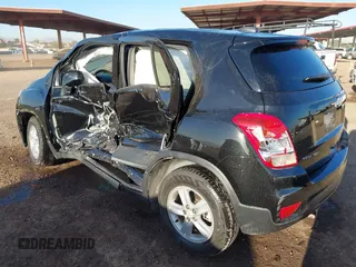 2022 Chevrolet Trax LS with VIN KL7CJNSM9NB550474, listed as a IAAI auction lot 41619498 with 96,372 mi miles. Bid and sale history available at carsss.com. Image 3.