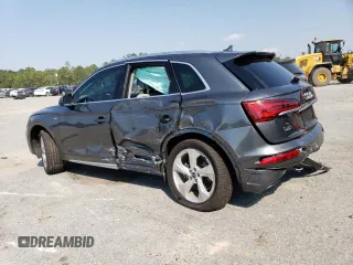 2023 Audi Q5 S line Prestige with VIN WA1FAAFY1P2196808, listed as a Copart auction lot 75560314 with 17,286 mi miles and Salvage Title. Bid and sale history available at carsss.com. Image 2.
