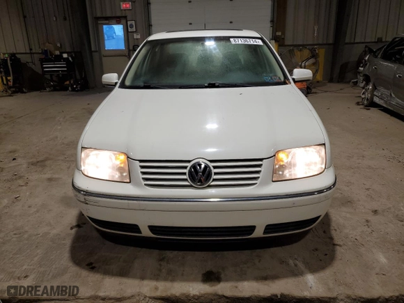 2004 Volkswagen Jetta Sedan GLS with VIN 3VWSK69M54M046323, listed as a Copart auction lot 87136714 with 94,664 mi miles and Clean Title. Bid and sale history available at carsss.com. Image 5.