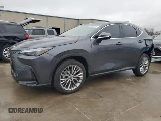 2023 Lexus NX with VIN 2T2GKCEZ6PC009668, listed as a Copart auction lot 44822605 with 7,046 mi miles and Salvage Title. Bid and sale history available at carsss.com. Image 1.