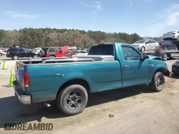 1998 Ford F-150 z VIN 1FTZF176XWNB03959, wystawiony jako Copart lot #49043105 z przebiegiem 300 884 mil mil oraz Szkoda całkowita • Salvage title. Historia ofert i sprzedaży dostępna na DreamBid. Obrazek 3.