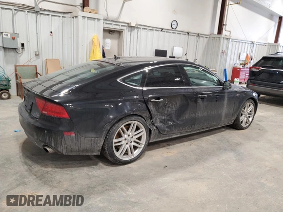 2015 Audi A7 3.0 Premium Plus with VIN WAUWGAFC5FN007063, listed as a Copart auction lot 47376845 with 168,290 mi miles and Non Repairable. Bid and sale history available at carsss.com. Image 3.