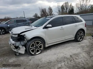 2014 Ford Edge Sport with VIN 2FMDK3AK0EBA23955, listed as a Copart auction lot 82540614 with 193,557 mi miles and Salvage Title. Bid and sale history available at carsss.com. Image 1.