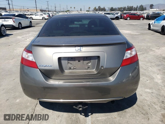 2007 Honda Civic Cpe LX with VIN 2HGFG12697H500484, listed as a Copart auction lot 71108934 with 201,180 mi miles and Salvage Title. Bid and sale history available at carsss.com. Image 6.