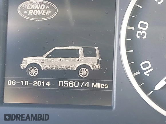 2016 Land Rover LR4 HSE with VIN SALAG2V67GA795831, listed as a IAAI auction lot 41709555 with 56,074 mi miles and . Bid and sale history available at DreamBid. Image 7.