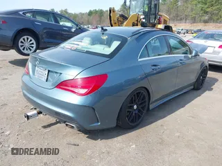 2014 Mercedes-Benz CLA 250 with VIN WDDSJ4EB9EN056350, listed as a IAAI auction lot 42076209 with 108,193 mi miles and . Bid and sale history available at DreamBid. Image 4.