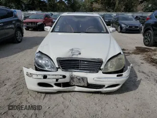 2004 Mercedes-Benz S-Class 4.3L with VIN WDBNG83J14A423074, listed as a Copart auction lot 74586584 with 0 mi miles and Clean Title. Bid and sale history available at carsss.com. Image 5.