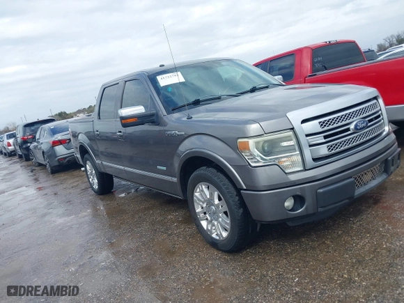 2013 Ford F-150 XL with VIN 1FTFW1CT2DFC41825, listed as a IAAI auction lot 41722792 with 218,353 mi miles. Bid and sale history available at carsss.com. Image 1.