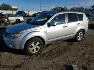 2007 Mitsubishi Outlander LS with VIN JA4MT31X37Z001150, listed as a Copart auction lot 41342215 with 227,663 mi miles and Salvage Title. Bid and sale history available at carsss.com. Image 1.
