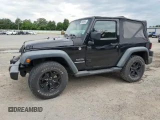 2013 Jeep Wrangler Sport with VIN 1C4AJWAG6DL576549, listed as a Copart auction lot 59888965 with 164,314 mi miles and Salvage title. Bid and sale history available at DreamBid. Image 1.