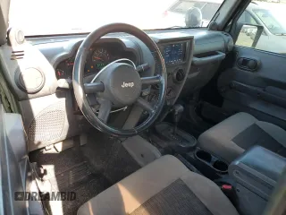 2008 Jeep Wrangler X with VIN 1J4FA24188L501681, listed as a Copart auction lot 52442365 with 119,646 mi miles and Clean Title. Bid and sale history available at DreamBid. Image 8.