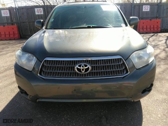 2008 Toyota Highlander Hybrid Limited with VIN JTEEW44A382021418, listed as a IAAI auction lot 41939960 with 408,806 mi miles. Bid and sale history available at carsss.com. Image 6.