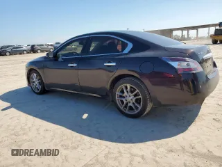 2014 Nissan Maxima S with VIN 1N4AA5AP5EC455058, listed as a Copart auction lot 61347735 with 192,500 mi miles and Clean title. Bid and sale history available at DreamBid. Image 2.