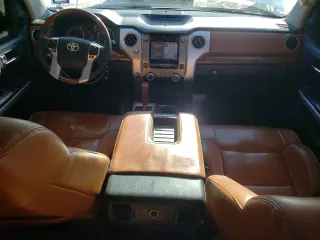 2014 Toyota Tundra 4WD Truck Platinum with VIN 5TFAW5F15EX366535, listed as a Copart auction lot 47088315 with 255,855 mi miles and Salvage Title. Bid and sale history available at carsss.com. Image 8.