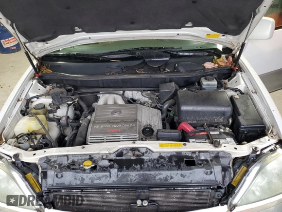 2002 Lexus RX 300 with VIN JTJGF10U020145657, listed as a Copart auction lot 73469444 with 158,077 mi miles and Salvage Title. Bid and sale history available at carsss.com. Image 13.
